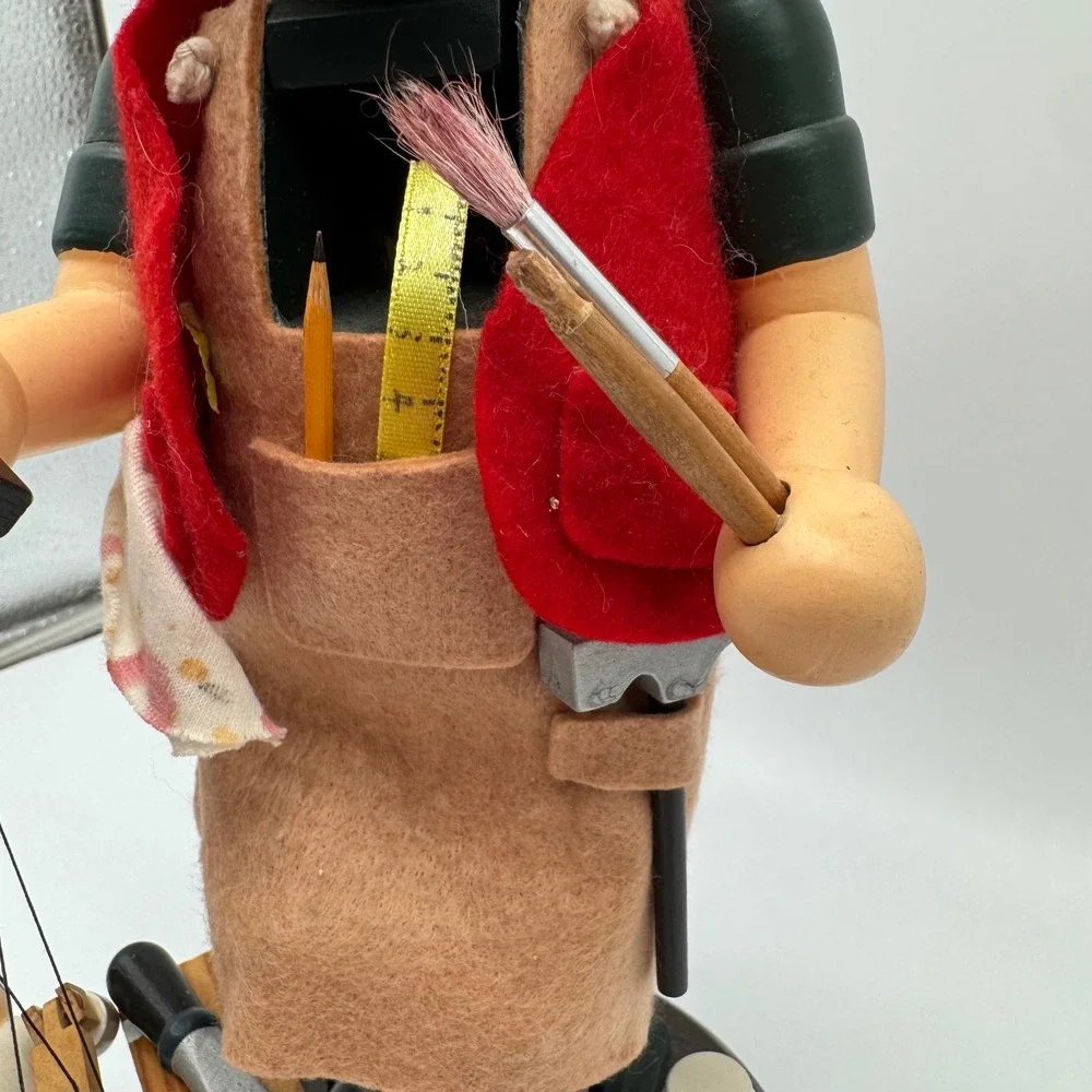 Zims Heirloom Collectibles Geppetto Pinocchio Puppet Maker Nutcracker 11